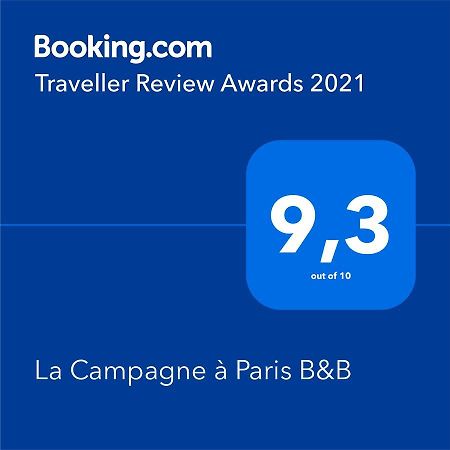 La Campagne A Paris B&B Bagian luar foto
